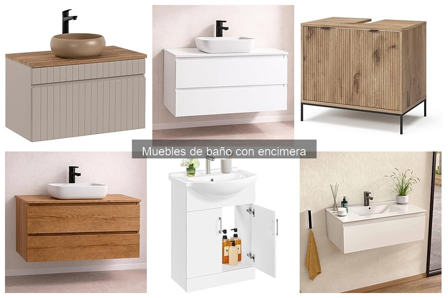 Guía sobre Muebles de Baño con Encimera: Características y Funciones