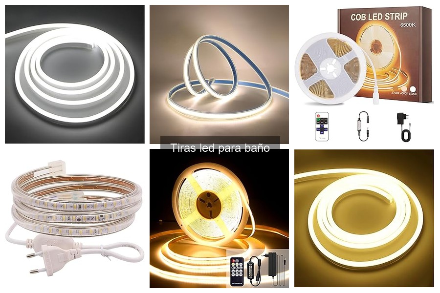 Ideas creativas para decorar tu baño con tiras LED