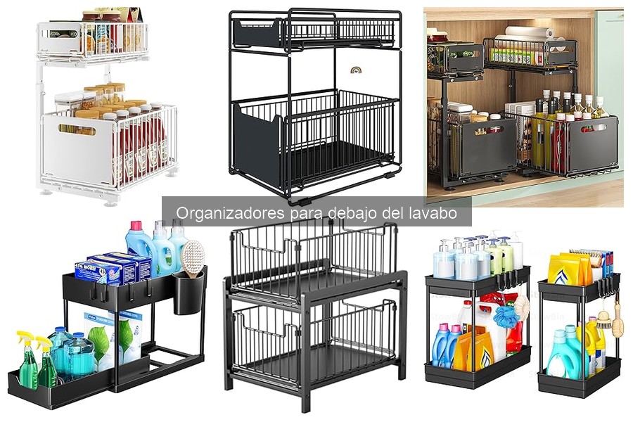 Ideas creativas para organizar tu espacio bajo el lavabo