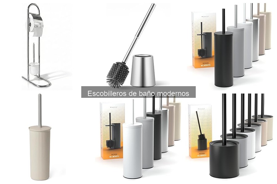 Ideas de Decoración con Escobilleros Modernos para Tu Baño