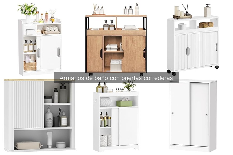 Instalación de Armarios de Baño con Puertas Correderas