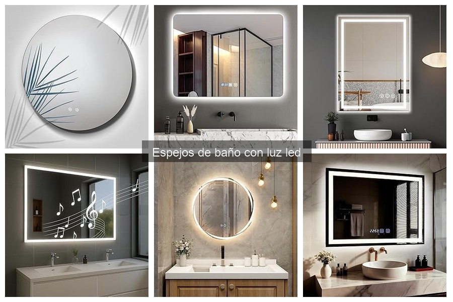Instalación de Espejos de Baño con Luz LED: Guía Práctica