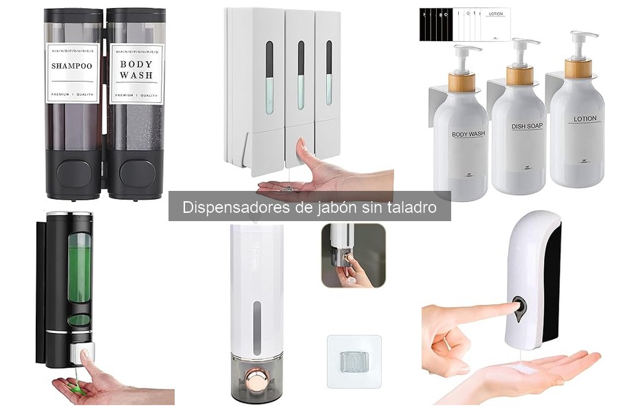 Instrucciones para Instalar un Dispensador de Jabón sin Taladro