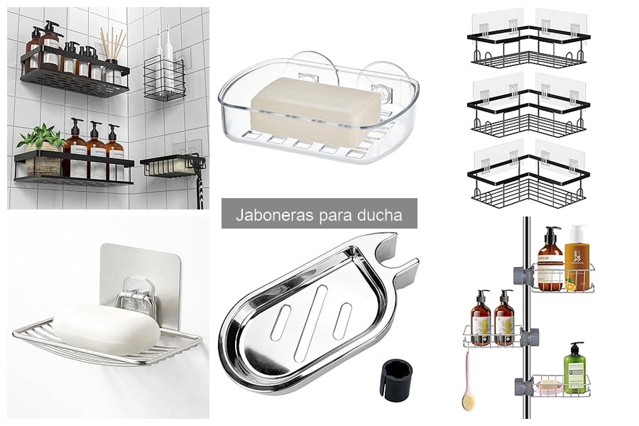 Jaboneras de Ducha Accesibles para Personas con Movilidad Reducida