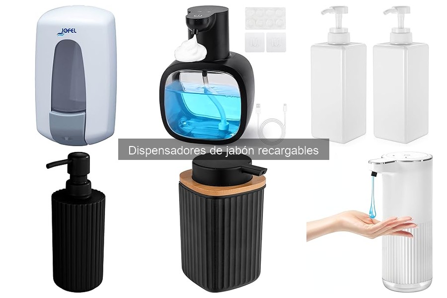 Los mejores lugares para comprar dispensadores de jabón recargables