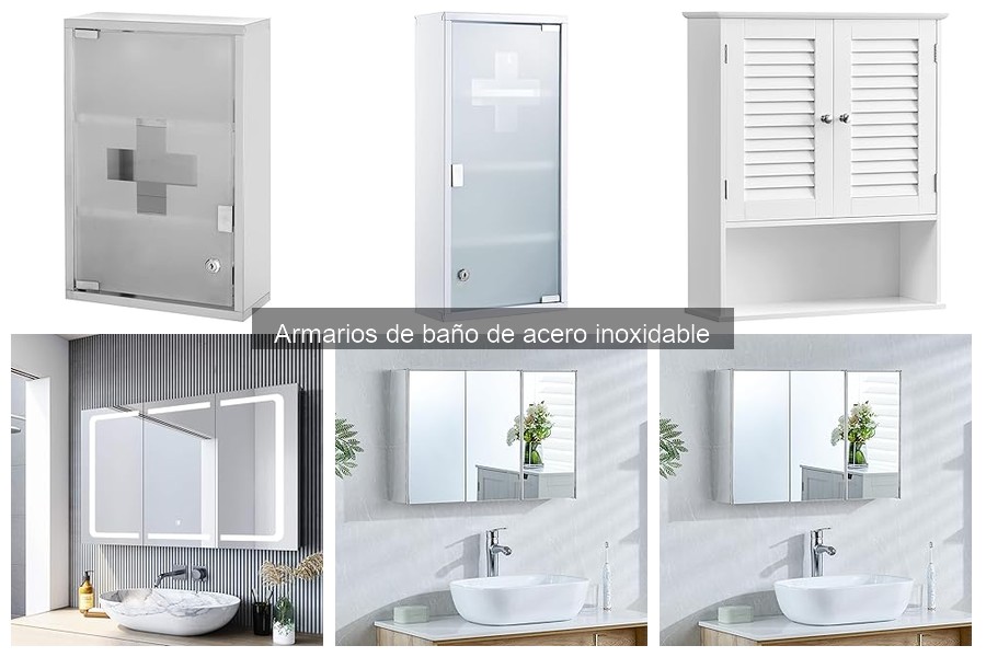Mantenimiento de armarios de baño de acero inoxidable
