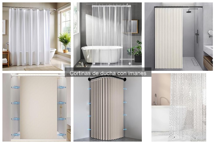 Mantenimiento de cortinas de ducha con imanes: consejos útiles