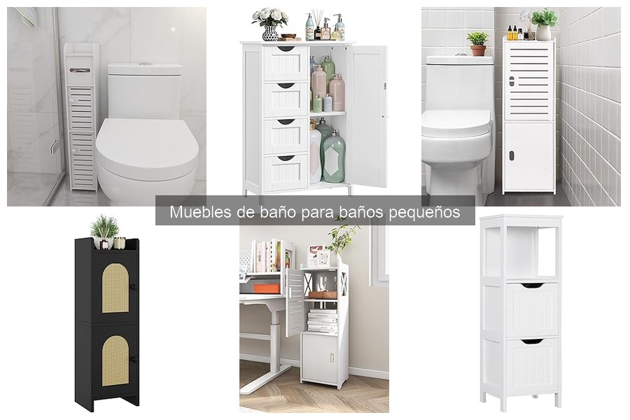 Mantenimiento de muebles de baño pequeños: consejos esenciales