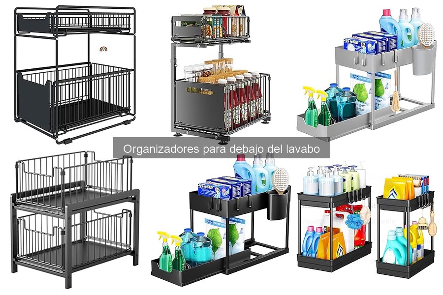 Mantenimiento de organizadores para debajo del lavabo