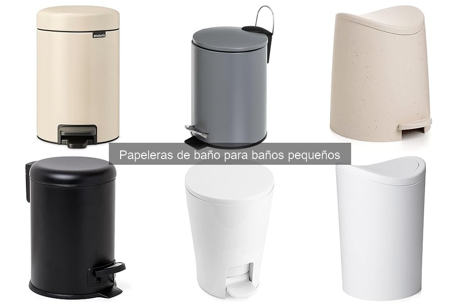 Mantenimiento de papeleras de baño pequeñas: 5 consejos prácticos