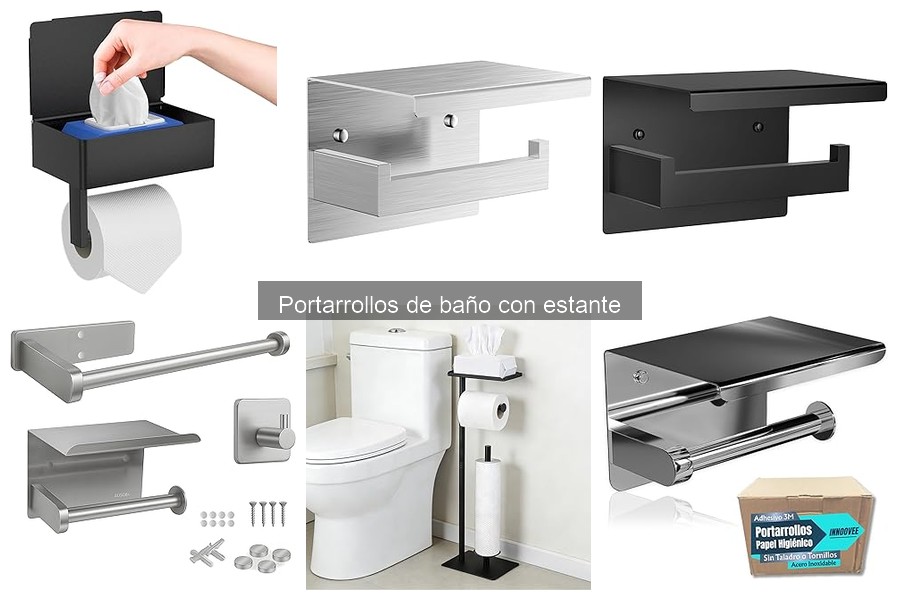 Mantenimiento de portarrollos de baño con estante: Guía práctica