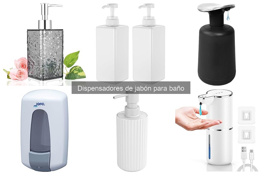 Mantenimiento y limpieza de dispensadores de jabón para baño