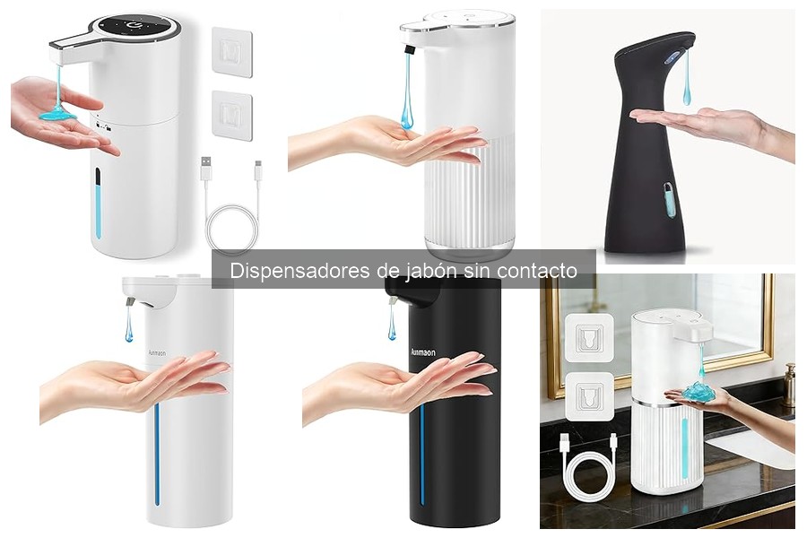 Mantenimiento y limpieza de dispensadores de jabón sin contacto