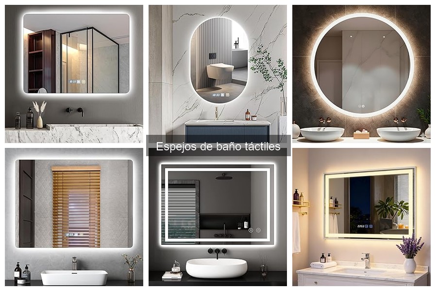 Mantenimiento y limpieza de espejos de baño táctiles