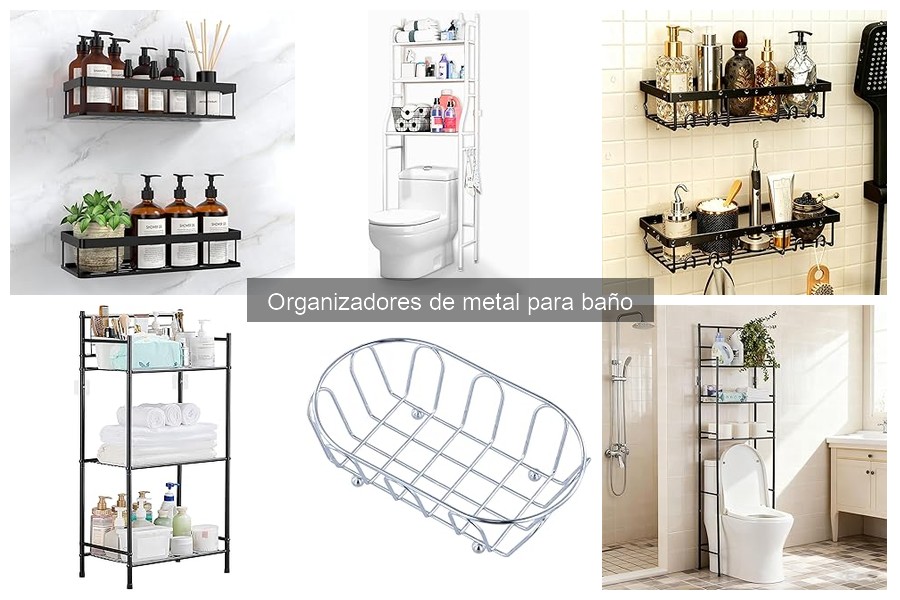 Materiales ideales para organizadores de metal resistentes