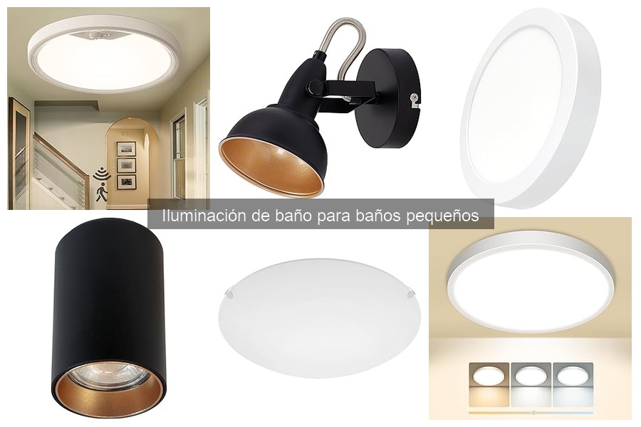 Mejora la iluminación en baños pequeños sin obras