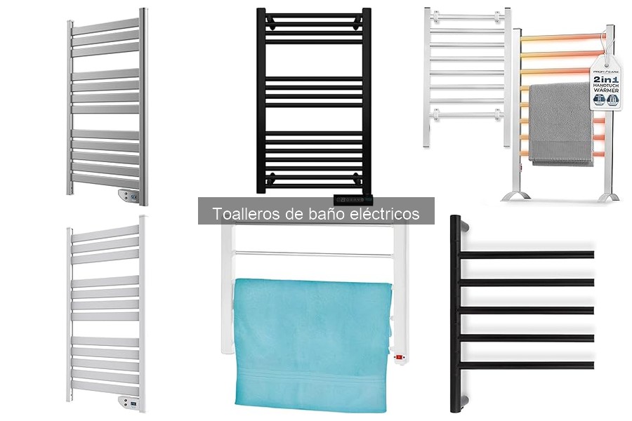 Mejores accesorios para toalleros de baño eléctricos