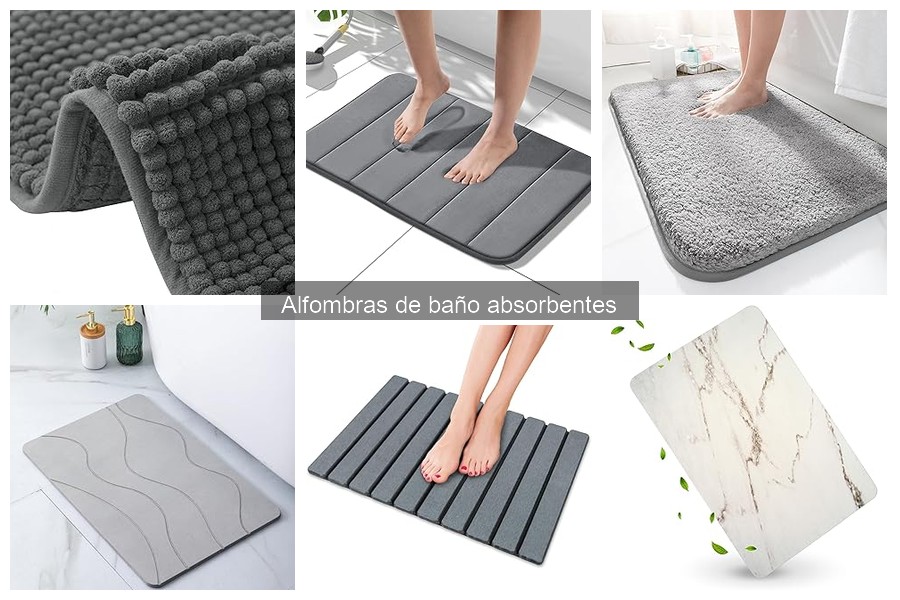 Mejores alfombras de baño absorbentes para familias con niños
