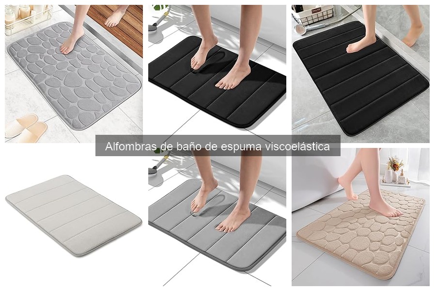 Mejores alfombras de baño de espuma viscoelástica 2023