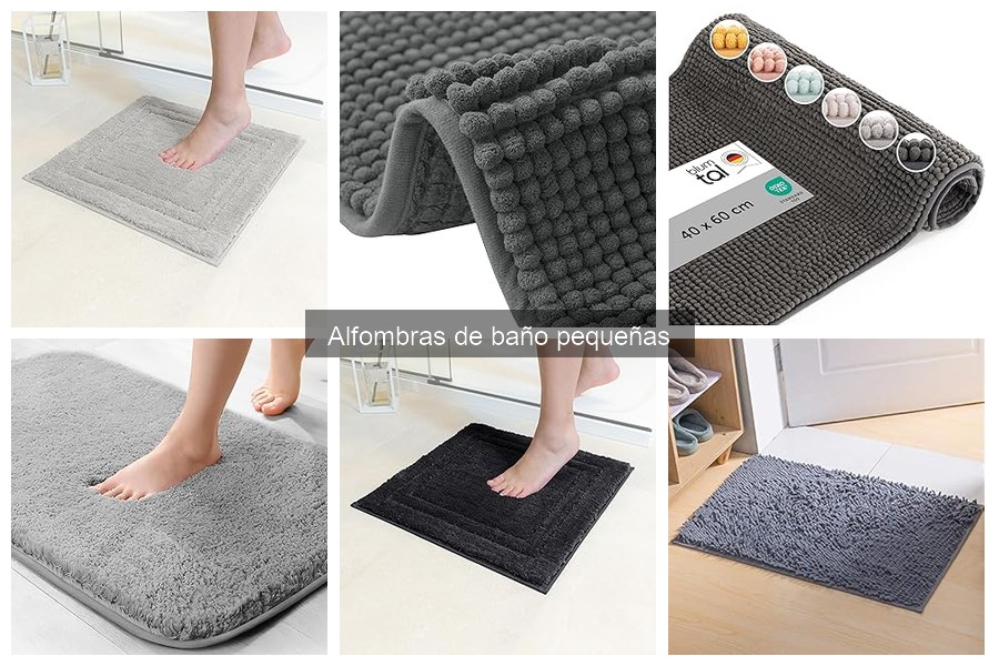 Mejores alfombras de baño pequeñas para espacios reducidos