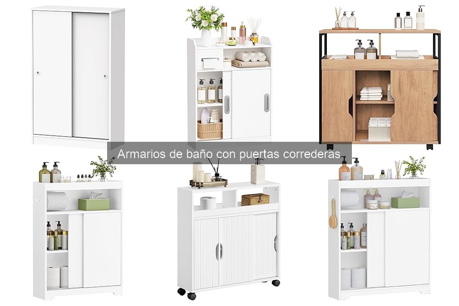 Mejores armarios de baño con puertas correderas en 2023