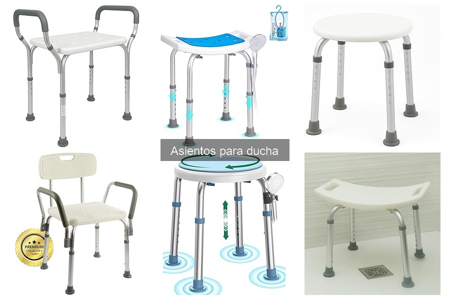 Mejores asientos para ducha para personas mayores