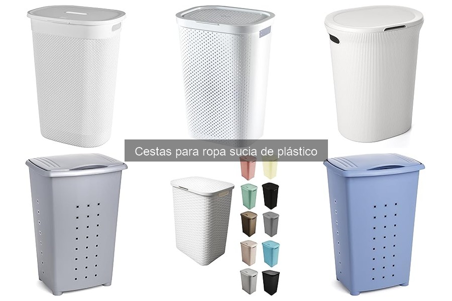 ** Mejores cestas para ropa sucia de plástico según opiniones