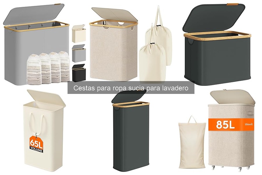 Mejores cestas para ropa sucia en 2023: compra ideal