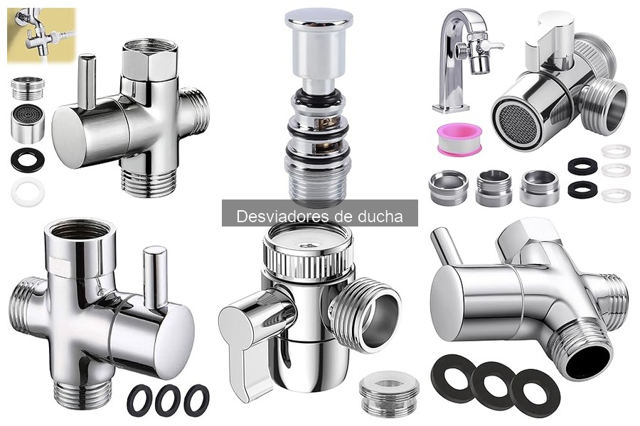 Mejores desviadores de ducha para espacios pequeños