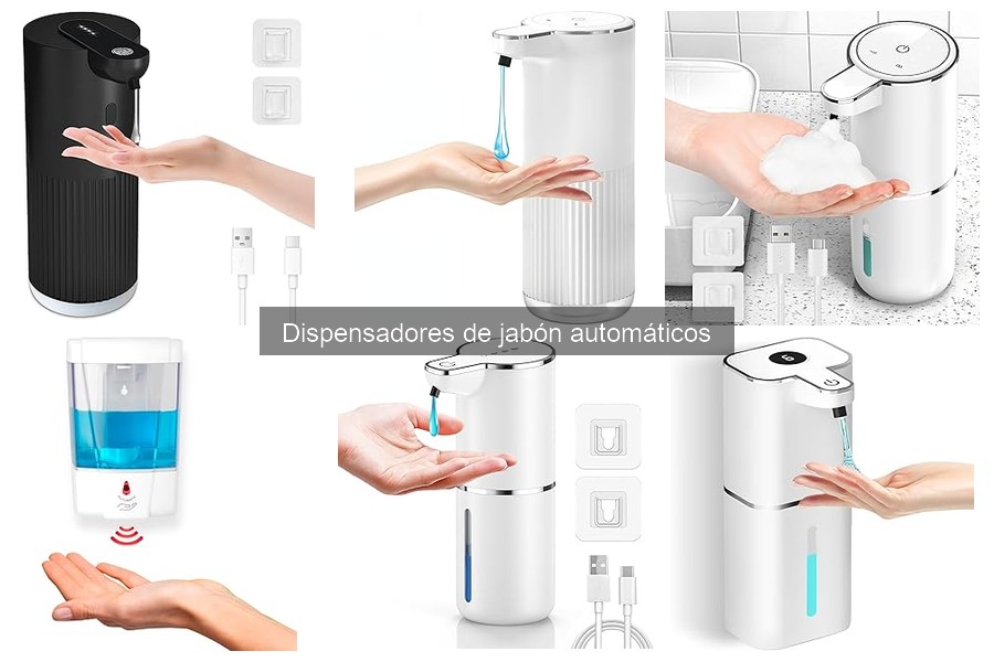 Mejores dispensadores de jabón automáticos para familias con niños