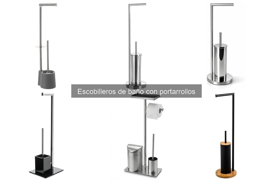 Mejores escobilleros de baño con portarrollos en 2023