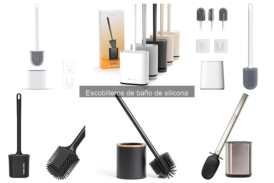 Mejores escobilleros de baño de silicona 2023: Comparativa