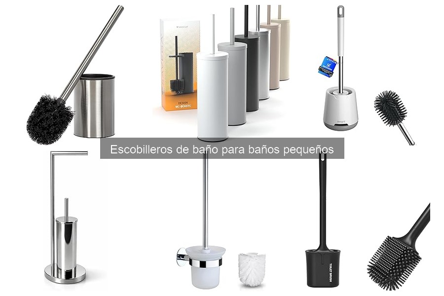 Mejores escobilleros de baño multiusos para espacios pequeños