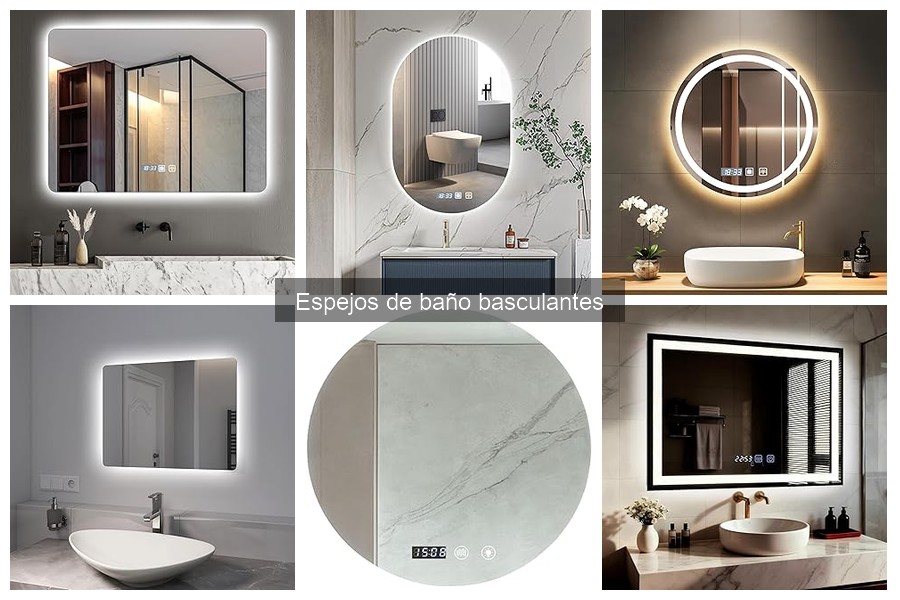 Mejores espejos basculantes para baños pequeños