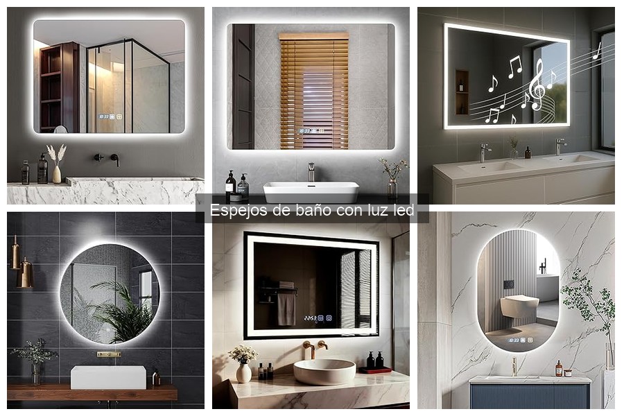 Mejores espejos de baño con luz LED para cada necesidad