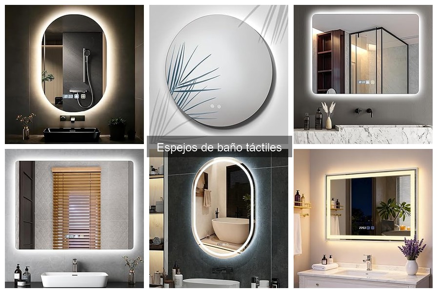 Mejores espejos de baño táctiles para espacios pequeños