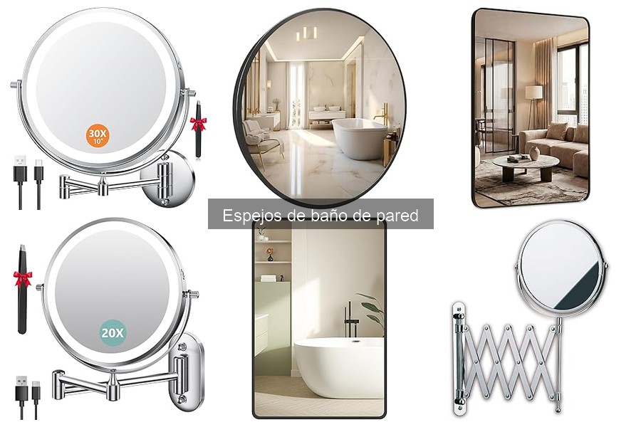 Mejores lugares para comprar espejos de baño de pared baratos
