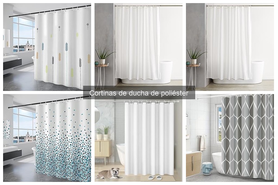 Mejores marcas de cortinas de ducha de poliéster en 2023