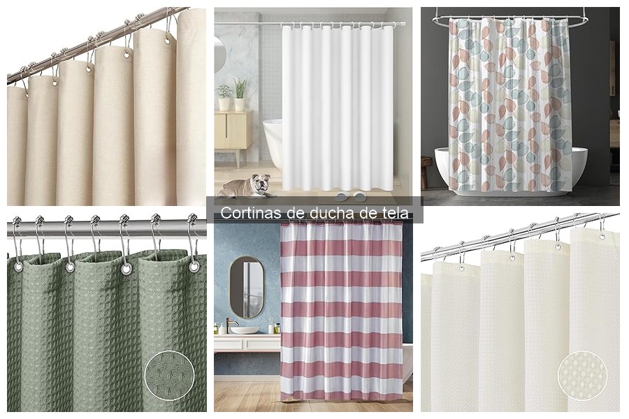 Mejores marcas de cortinas de ducha de tela en 2023