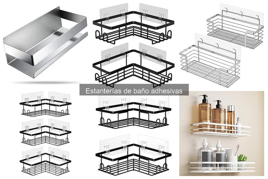 Mejores Marcas de Estanterías Adhesivas para Baño