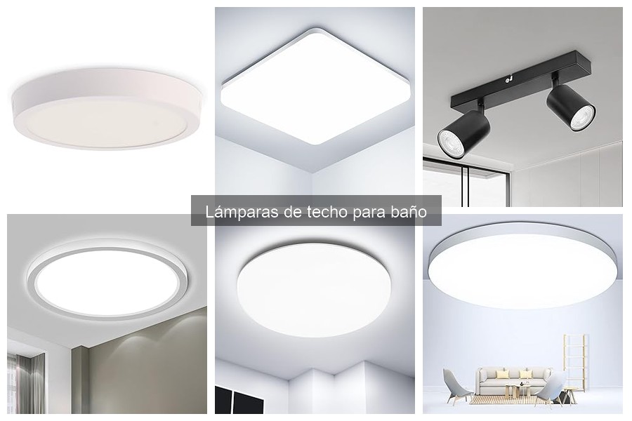 Mejores marcas de lámparas de techo para baño 2024