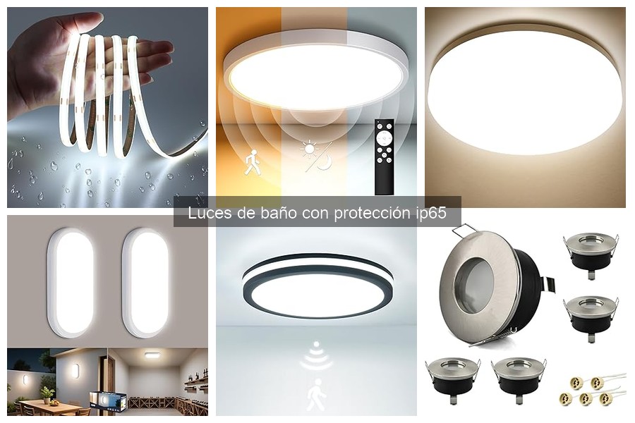 Mejores marcas de luces de baño con protección IP65