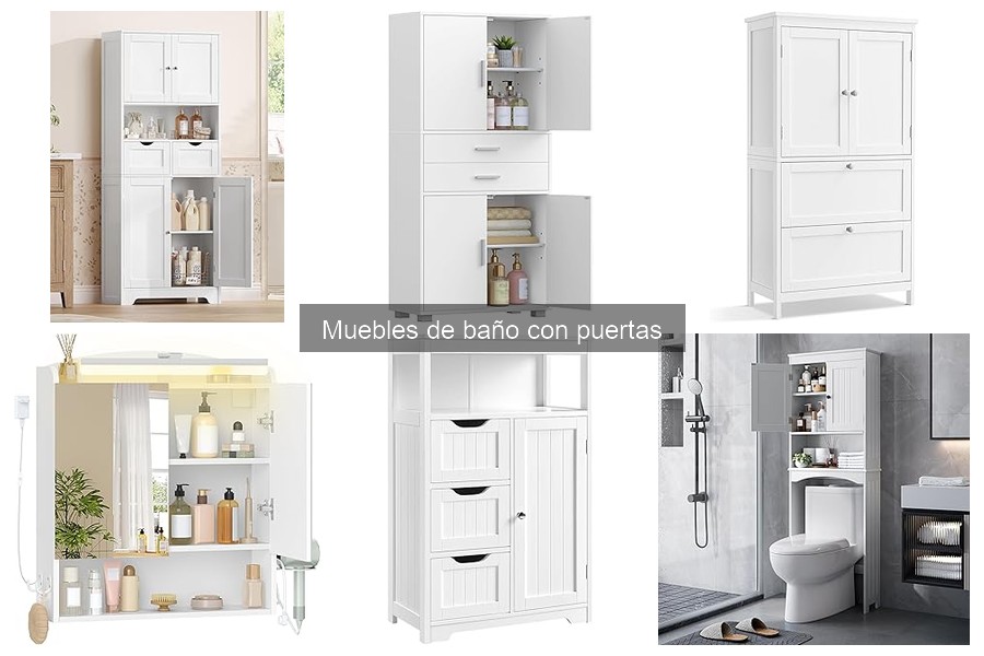 Mejores marcas de muebles de baño con puertas en 2023