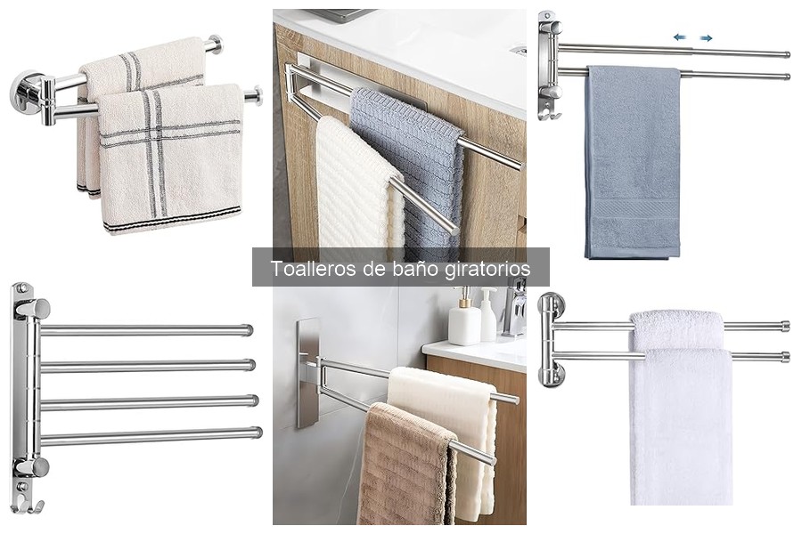 ** Mejores marcas de toalleros giratorios para tu baño