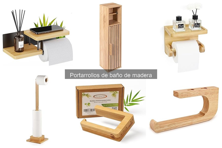 Mejores materiales para portarrollos de baño duraderos