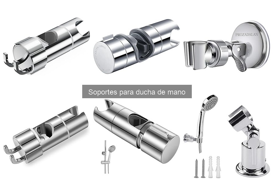 Mejores materiales para soportes de ducha de mano: guía 2023