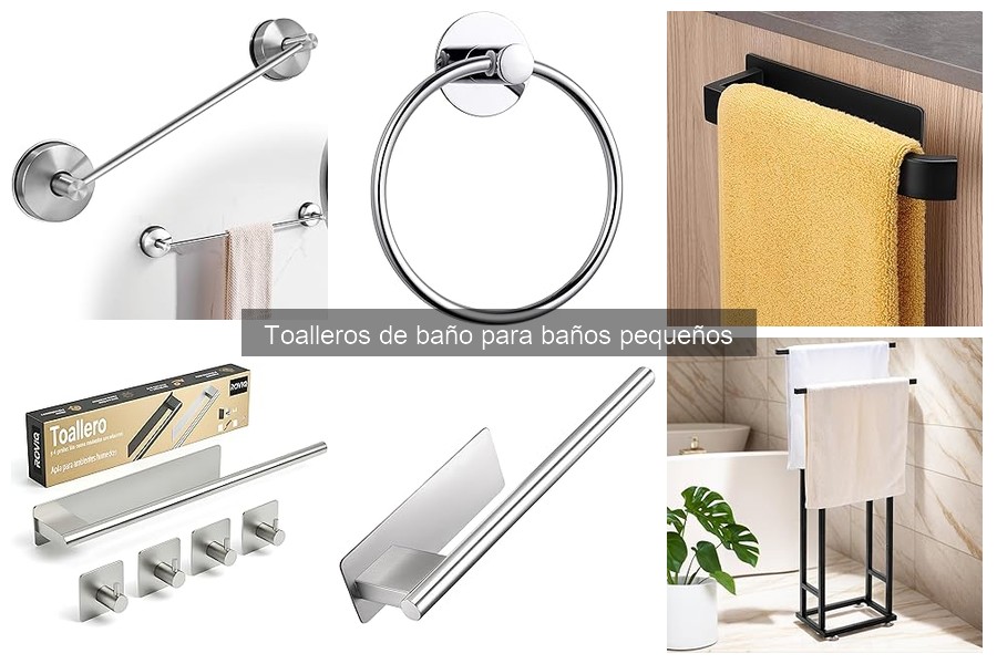 Mejores materiales para toalleros de baño pequeños