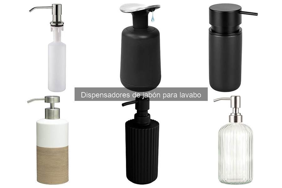 Mejores ofertas de dispensadores de jabón para lavabo 2023