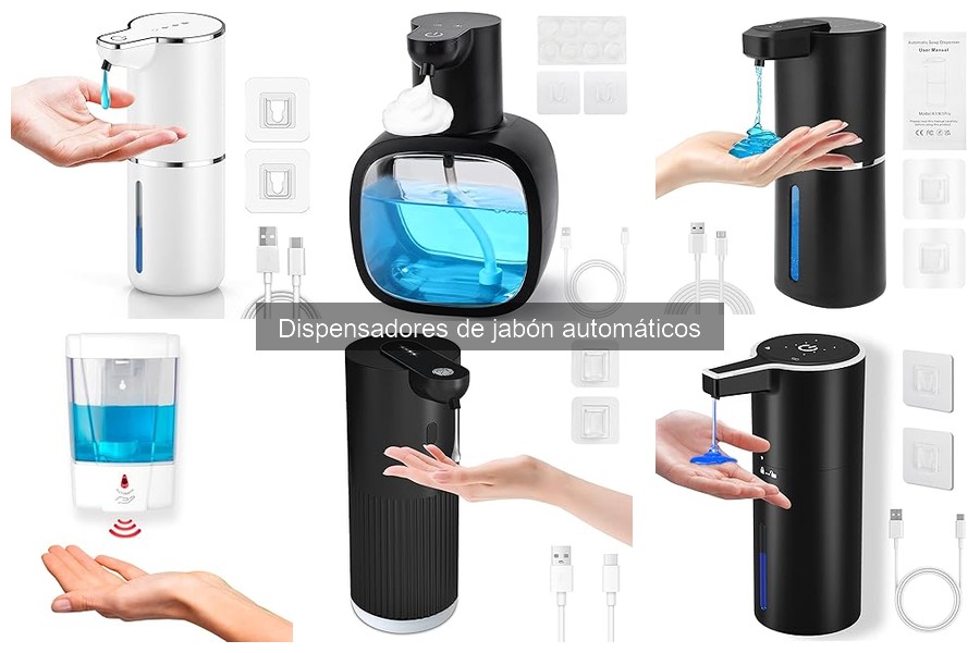Mejores ofertas en dispensadores de jabón automáticos