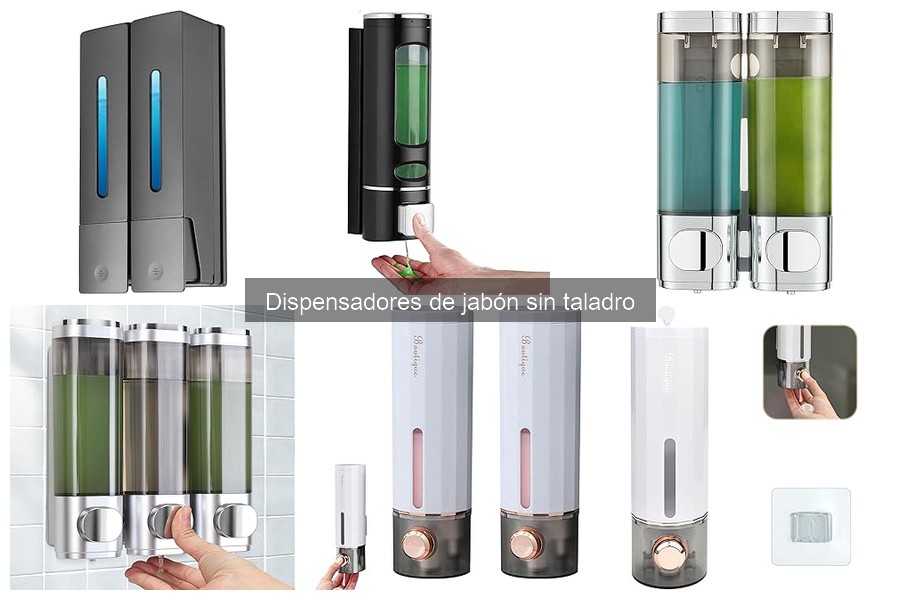 Mejores Ofertas en Dispensadores de Jabón sin Taladro